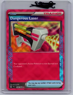 NM Dangerous Laser Shrouded Fable 058/064 ACE SPEC Rare Pokemon - Image 1