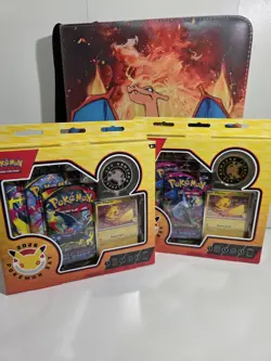 Pokemon TCG Pokemon Day 2026 Collection Pikachu Promo & Boosters Sealed LOT X2 - Image 1