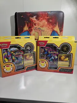 Pokemon TCG Pokemon Day 2026 Collection Pikachu Promo & Boosters Sealed LOT X2 - Image 2
