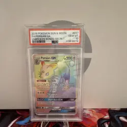 Pokemon Persian GX 227/214 Unbroken Bonds Secret Rare Full Art Holo PSA 10 - Image 1