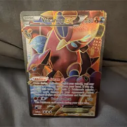 The Pokemon Company Volcanion EX Full Art Ultra Rare Holo 107/114 XY Steam Sieg… - Image 1