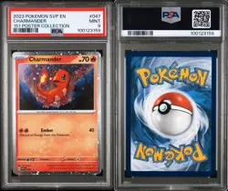 2023 Pokemon Charmander 151 Poster Collection Promo #047 PSA 9 - Image 3