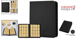 GERMUN 16-Pocket PU Leather Card Holder - Ideal for Trading Card Collections - Image 2