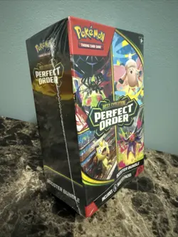 Pokemon TCG: Mega Evolution-Perfect Order Booster Bundle New Sealed DAMAGED BOX - Image 2