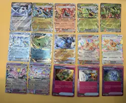 Pokemon Prismatic Evolutions EX & Trainer 15 Card Lot - NM - Image 1