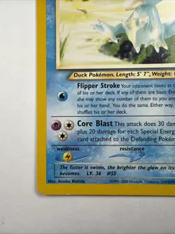 Light Golduck 47/105 NM/LP Neo Destiny Uncommon Pokemon Vintage - Image 3