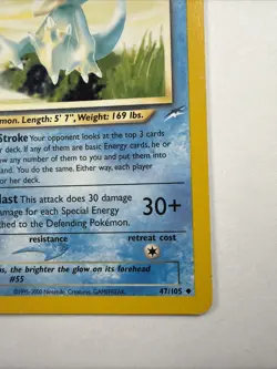 Light Golduck 47/105 NM/LP Neo Destiny Uncommon Pokemon Vintage - Image 4