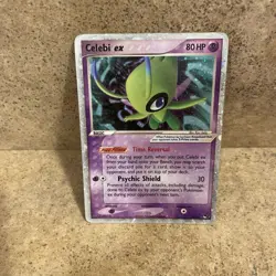 Celebi ex - 17/17 - Pop Series 2 Psychic Holo - Pokemon TCG 2005 - HP - Image 2