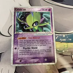 Celebi ex - 17/17 - Pop Series 2 Psychic Holo - Pokemon TCG 2005 - HP - Image 3