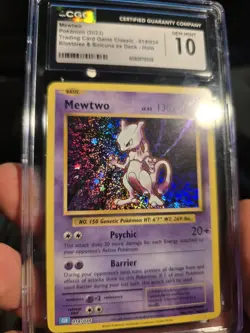 Pokemon Mewtwo Holo #14 -eng- Blastoise&Suicune ex Deck - Grad CGC 10 (GEM MINT) - Image 3