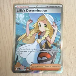 Pokemon Lillie's Determination Me01 Mega Evolution 169/132 Rare Full Art Holo - Image 4