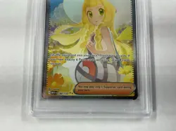 2025 POKEMON MEG SPECIAL ILLUSTRATION RARE #184 LILLIE'S DETERMINATION PSA 9 - Image 2