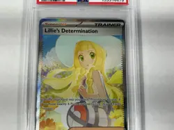 2025 POKEMON MEG SPECIAL ILLUSTRATION RARE #184 LILLIE'S DETERMINATION PSA 9 - Image 3
