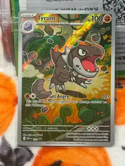 Pokemon Tyrunt MEP 070 Mega Evolution Black Star Promo Illustration Rare NM/M - Image 1