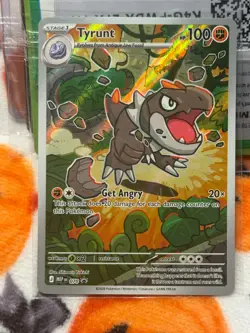 Pokemon Tyrunt MEP 070 Mega Evolution Black Star Promo Illustration Rare NM/M - Image 2