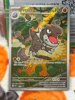 Pokemon Tyrunt MEP 070 Mega Evolution Black Star Promo Illustration Rare NM/M - Image 5
