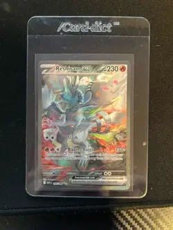 Reshiram ex SIR 166/086 Pokemon SV: White Flare NM/M Pack Fresh - Image 1