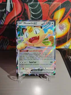 Meowth EX 062/088 POR: Holo Rare Pokemon TCG - Image 2