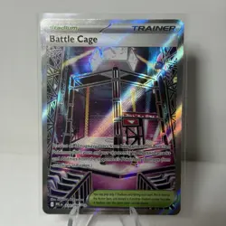 Pokemon TCG Holo Ultra Rare Full Art Battle Cage 116/094 - Image 1