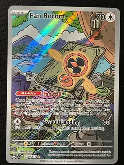Pokemon Fan Rotom Illustration Rare ME: Ascended Heroes 250/217 NM - Image 1