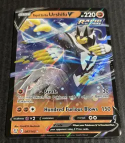 Pokemon TCG Rapid Strike Urshifu V Sword & Shield Battle Styles 087/163 NM 2021 - Image 2