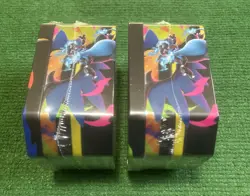 Pokemon TCG Mega Charizard X + Y ex Sealed Tin Bundle Lot Set Of 2 - Image 2
