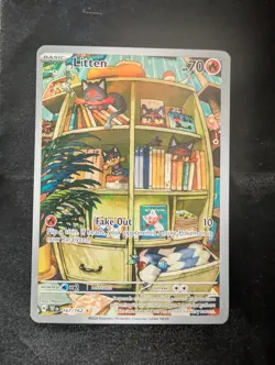 2024 Pokemon TCG Litten 167/192 IR - Temporal Forces - NM/NM+ w/ FREE SHIPPING - Image 1