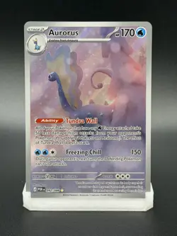 Aurorus 092/088 Me03: Perfect Order Holo Pokemon TCG Illustration Rare - Image 1