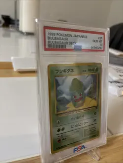 Pokemon Bulbasaur Deck Japanese (#001) #35 & 22 PSA 10 Gem Mint - Image 2