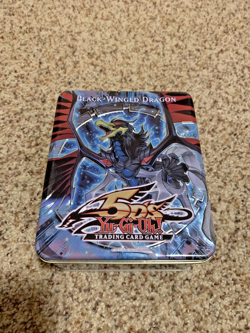 Black-Winged Dragon 5d’s Yu-gi-oh! Collectible Tin 2010 NO CARDS TIN ONLY - Image 1