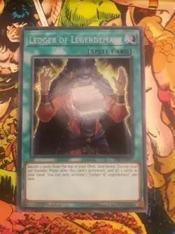 YU-GI-OH,Ledger of Legerdemain CYHO-EN067 Excellent - Image 1