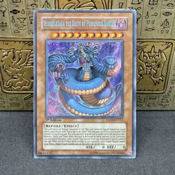 Yugioh Vennominaga the Deity of Poisonous Snakes TAEV-EN013 1st Ed Secret NM - Image 1