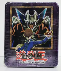 Yu-Gi-Oh Collectors Tin 2002 Seto Kaiba Lord of D. New/Good Condition/See Photos - Image 1