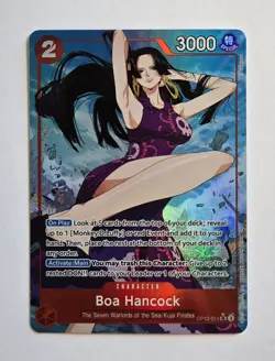 One Piece Boa Hancock OP12-014 SR Alt Art Legacy of the Master English - Image 1