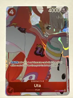 UTA OP01-005 ALT ART PROMO One Piece 2023 GIFT COLLECTION English - Image 1