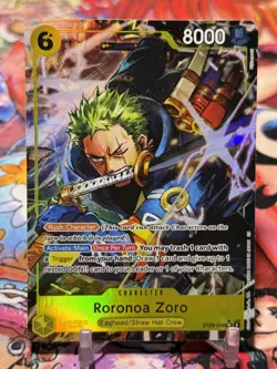 RORONOA ZORO - One Piece ST29-014 - FA Full Art SR Super Rare - Starter Egghead - Image 1