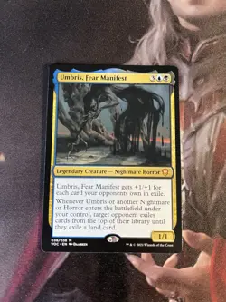 MtG Umbris, Fear Manifest - NM - Innistrad Crimson Vow Commander - Image 1