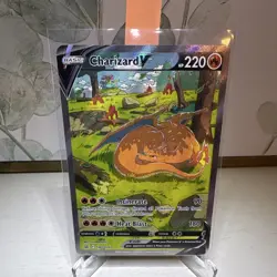Pokemon TCG Charizard V SWSH260 Sword & Shield Promo Full Art Holo English - Image 1