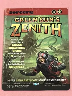 Green Sun's Zenith - Special Guests - MTG - #127 - NM Regular - Image 1