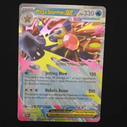 Mega Starmie ex - 021/088 Perfect Order Pokemon Ultra Rare Holofoil NM - Image 1