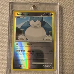 Pokemon Snorlax Diamond & Pearl Reverse Holo Basic 37/130 100 HP Pokemon TCG - Image 1