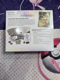 Pokemon TCG Scarlet & Violet Prismatic Evolutions Elite Trainer Box Eevee - Image 2