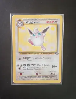 Wigglytuff 32/64 - RARE Jungle Unlimited Pokemon Card - WotC - Image 2