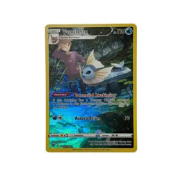Pokemon Brilliant Stars Trainer Gallery English Vaporeon TG02/TG30 Holo Rare - Image 1