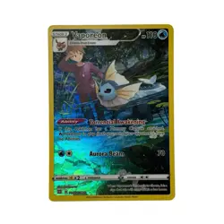 Pokemon Brilliant Stars Trainer Gallery English Vaporeon TG02/TG30 Holo Rare - Image 3