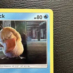 Pokemon Card Psyduck Detective Pikachu Holo 7/18 - Image 3