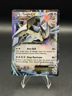 Lugia EX 68/98 Ultra Rare XY Ancient Origins 2015 Pokemon TCG (MP) - Image 1