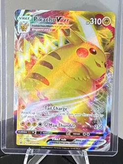 The Pokemon Company Pikachu VMAX SWSH286 Promo Holo Black Star 310 HP - Image 1