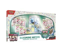 Pokemon TCG Scarlet & Violet 151 Blooming Waters Premium Collection Box Sealed - Image 1