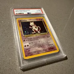 1999 Pokemon Base Set Mewtwo Holo #10 PSA 6 EX-MT WOTC - Image 2